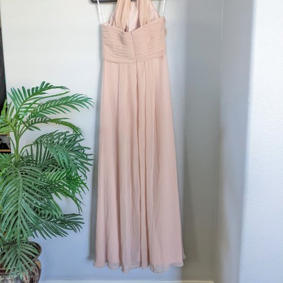 AW Aderes Bridesmaid Prom Formal Special Occasion Wedding Guest Dress, Pink, 8 - Picture 6 of 11